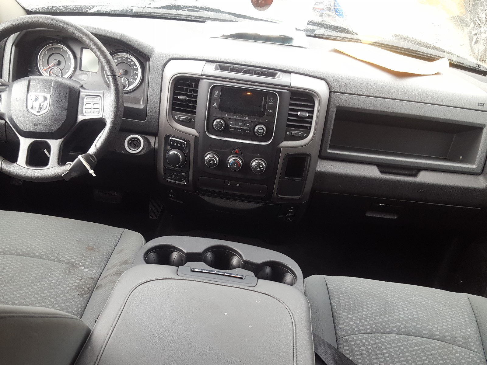 2019 Ram 1500 Classic Tradesman Black vin: 1C6RR7KT0KS507864