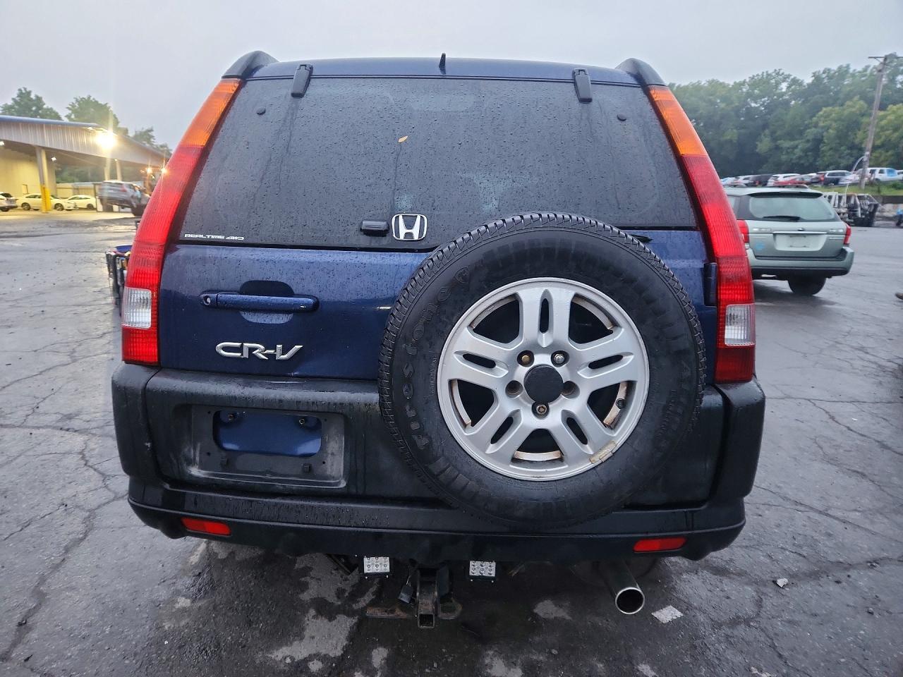 2003 Honda Cr-v Ex Синий vin: SHSRD78883U159507