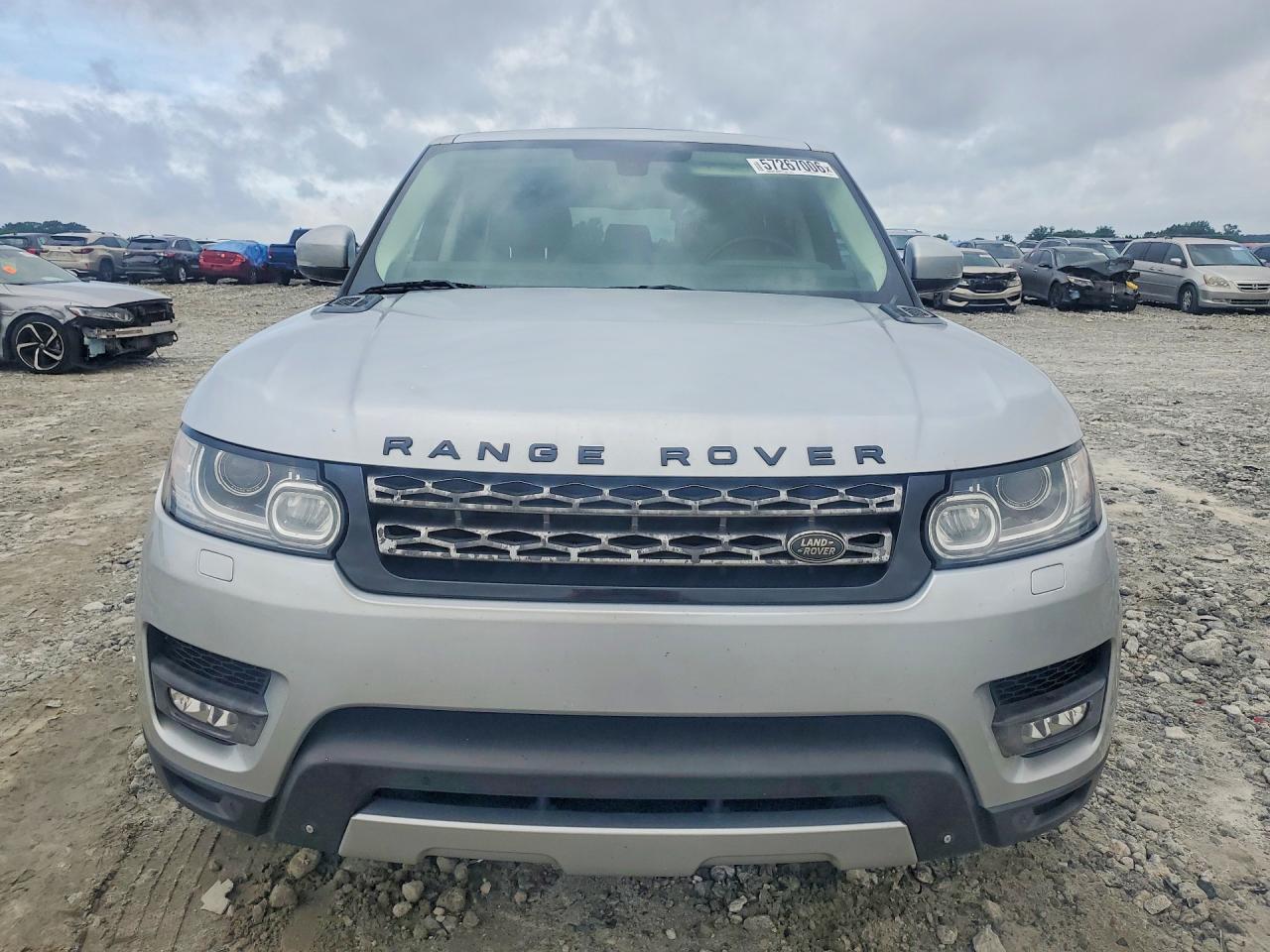 2014 Land Rover Range Rover Sport Hse Silver vin: SALWR2WF1EA356278