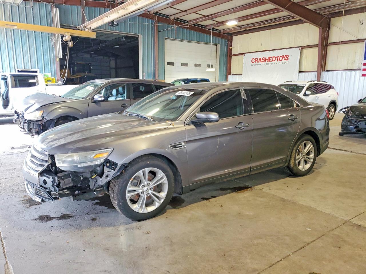 2013 Ford Taurus Sel Gray vin: 1FAHP2E9XDG146250