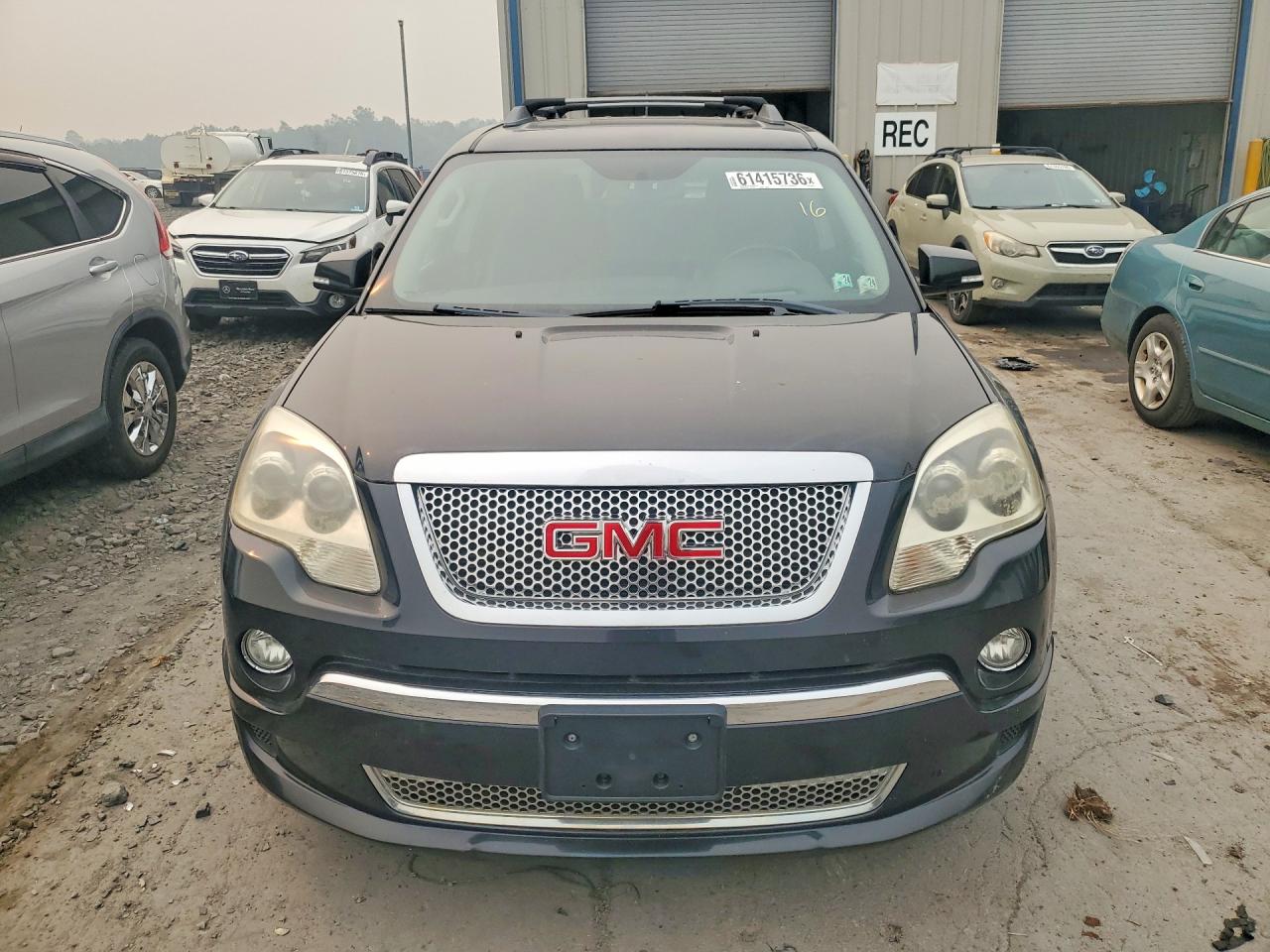 2012 Gmc Acadia Denali Black vin: 1GKKVTED0CJ389653