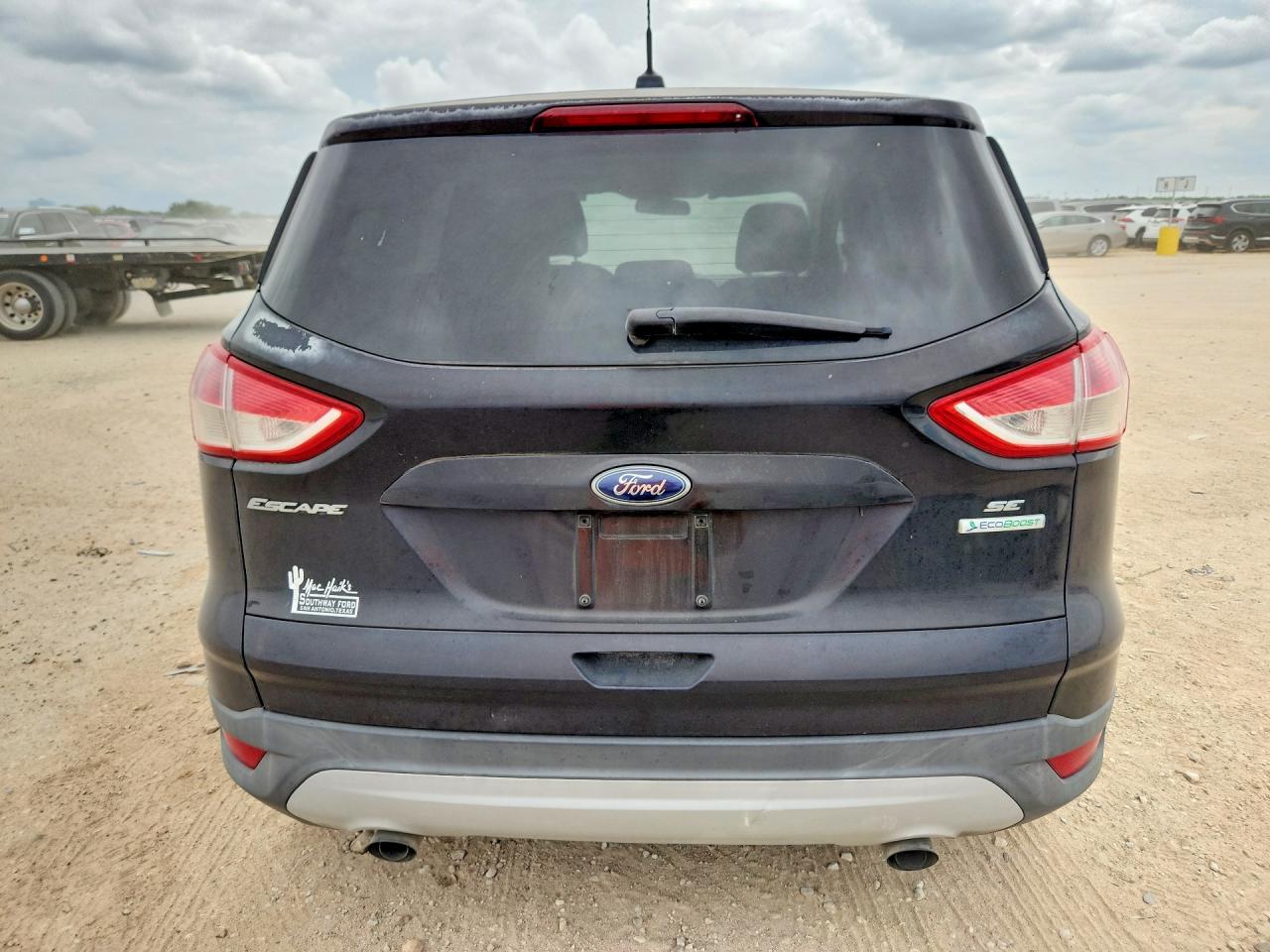 2013 Ford Escape Se Black vin: 1FMCU0GX9DUD53223