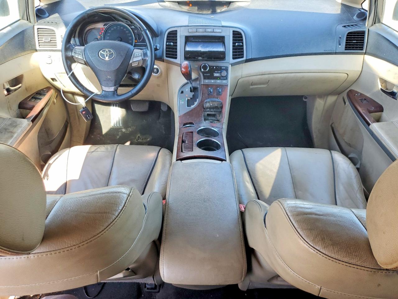 2009 Toyota Venza Awd V6 White vin: 4T3BK11A79U023283
