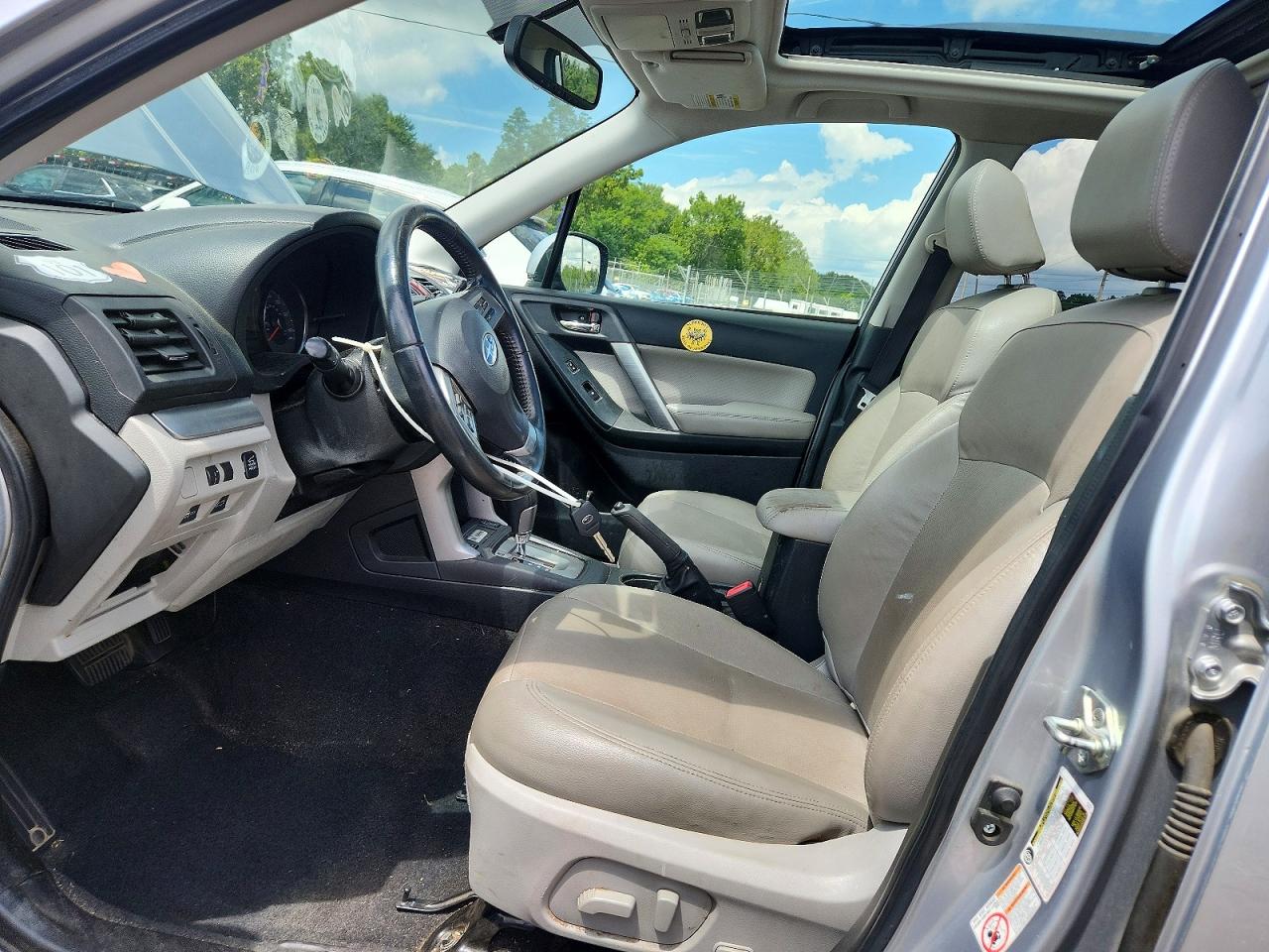 2014 Subaru Forester 2.5i Limited Silver vin: JF2SJAHC0EH502642