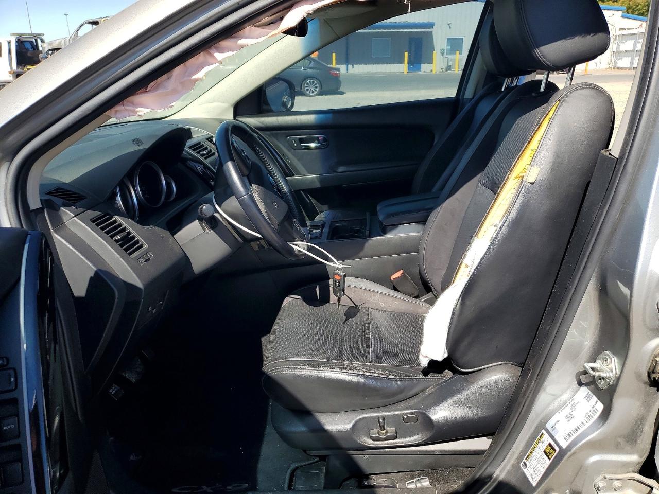 2014 Mazda Cx-9 Touring Silver vin: JM3TB3CVXE0426129