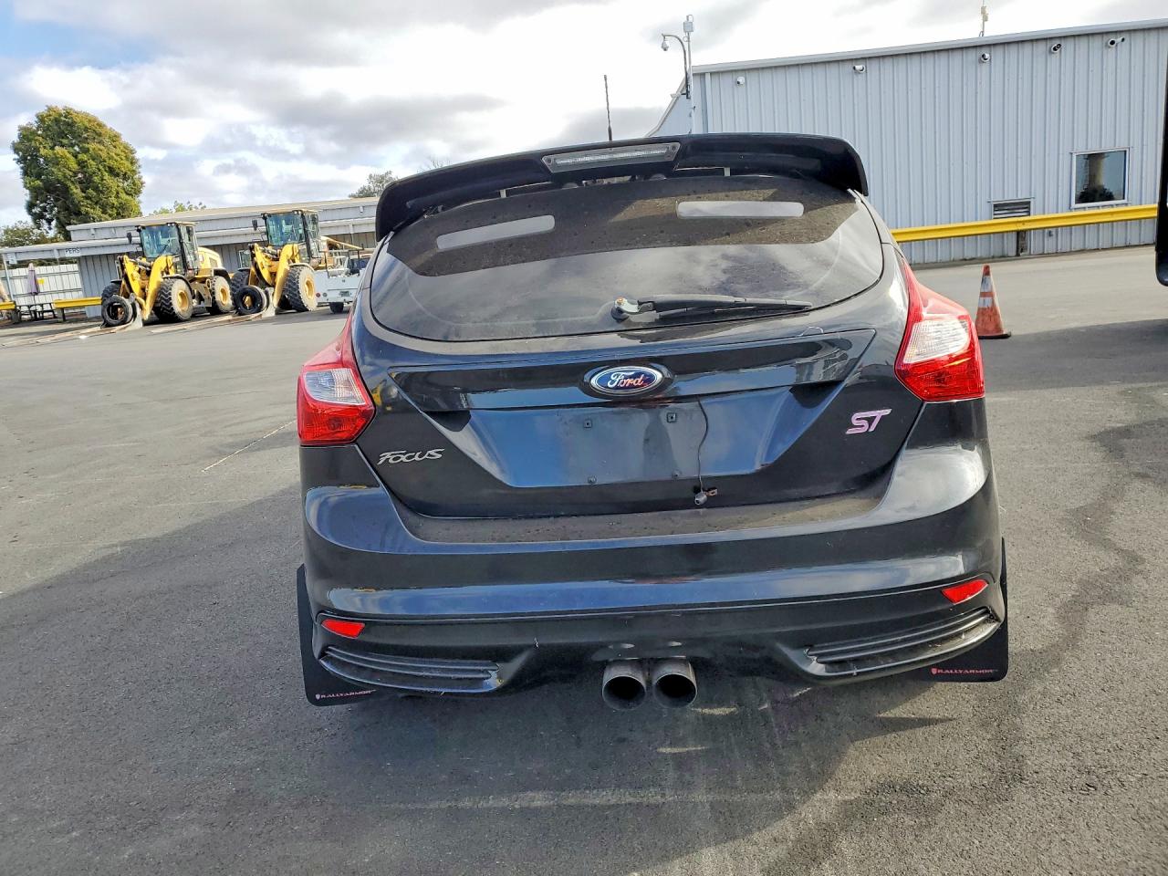2013 Ford Focus St Black vin: 1FADP3L91DL254612
