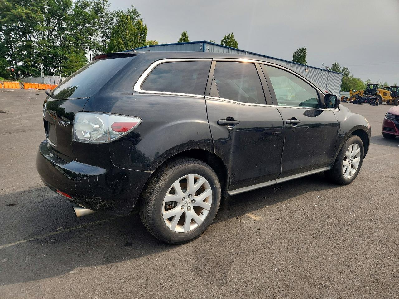 2009 Mazda Cx-7 Black vin: JM3ER29L590225216