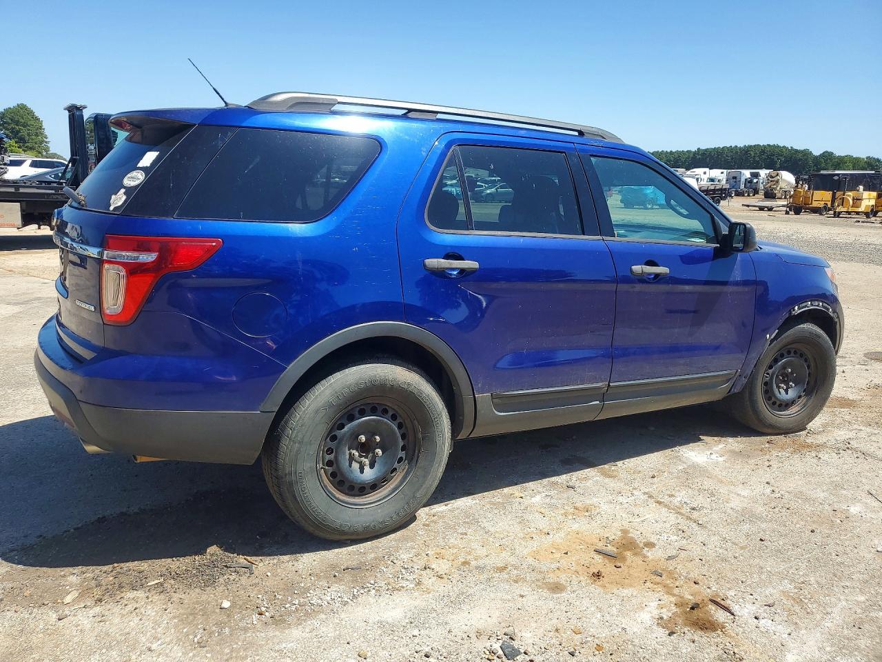 2013 Ford Explorer Blue vin: 1FM5K7B81DGC87255