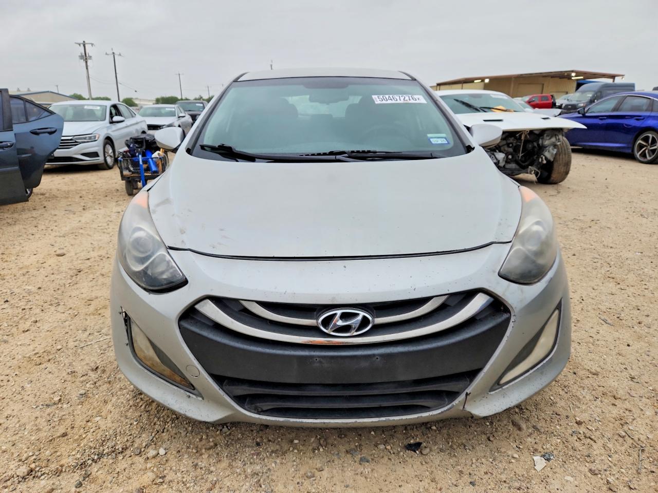 2013 Hyundai Elantra Gt Base Silver vin: KMHD35LE5DU101350