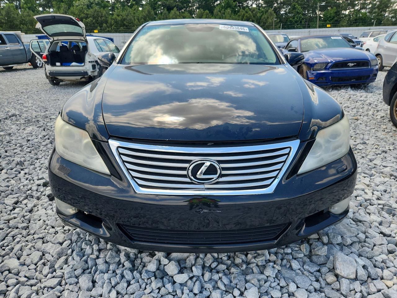 2012 Lexus Ls 460 Black vin: JTHBL5EFXC5111641