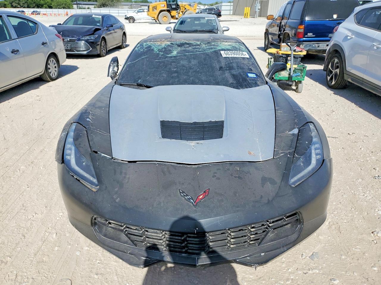 2015 Chevrolet Corvette Stingray 1lt Silver vin: 1G1YB2D70F5124550