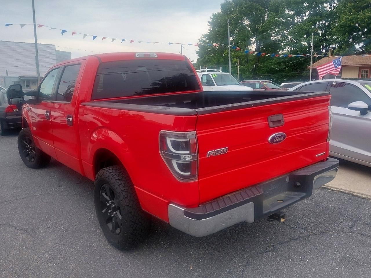 2014 Ford F150 Supercrew Красный vin: 1FTFW1CF8EFC00899