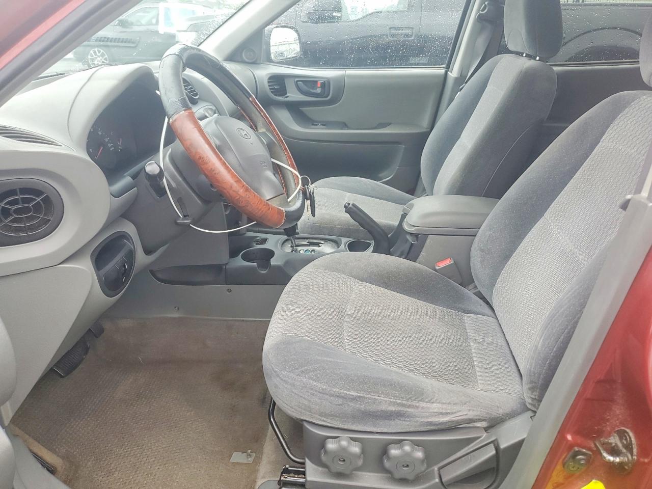 2001 Hyundai Santa Fe Gl Maroon vin: KM8SB82B71U055230