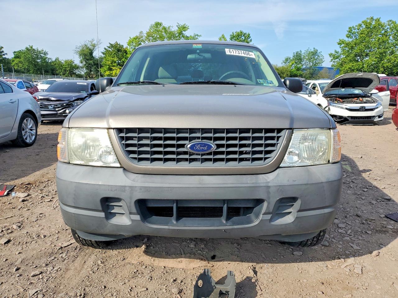 2003 Ford Explorer Xls Коричневый vin: 1FMZU72K23UC54434