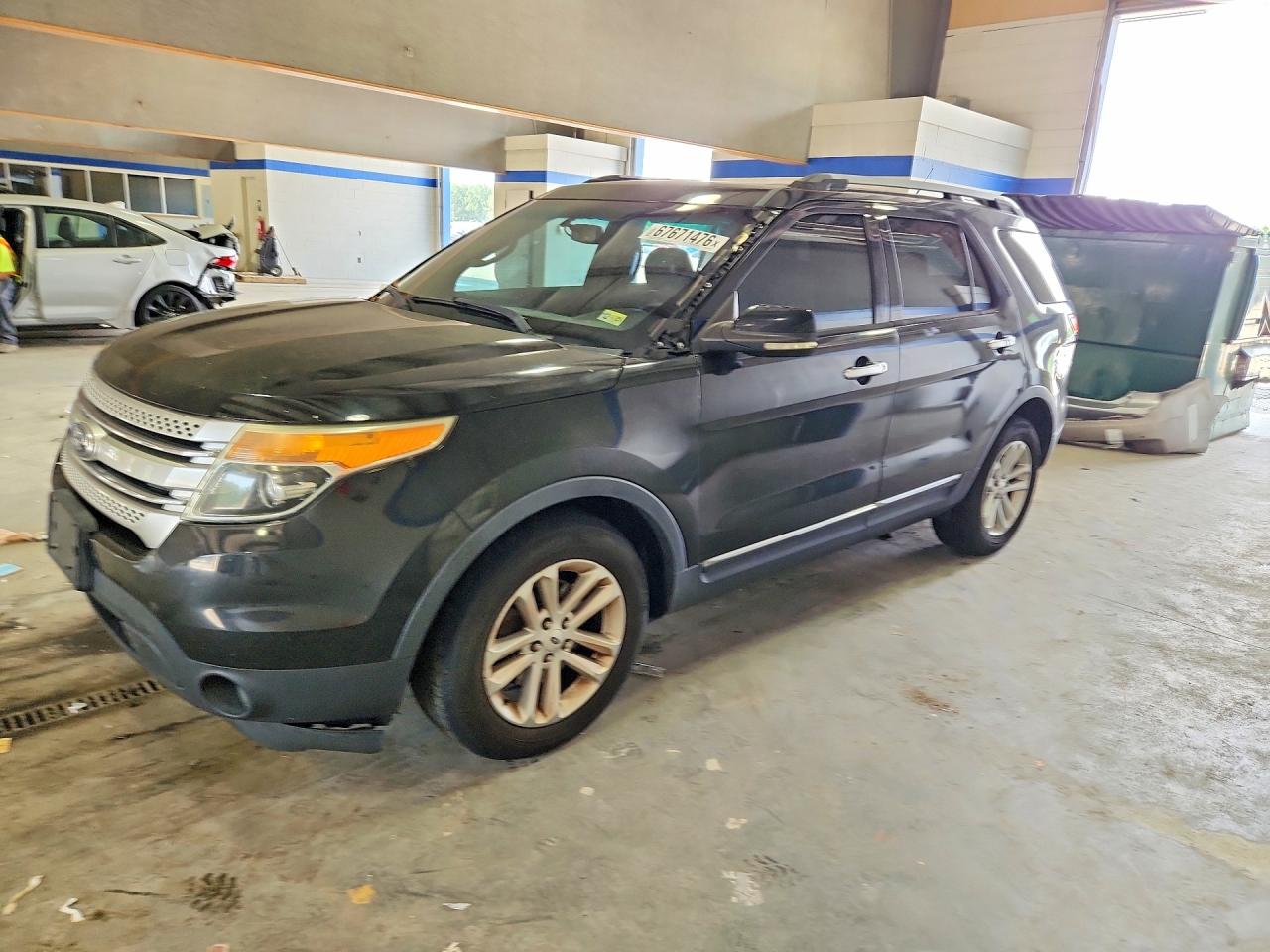 2013 Ford Explorer Xlt Black vin: 1FM5K7D81DGB05518