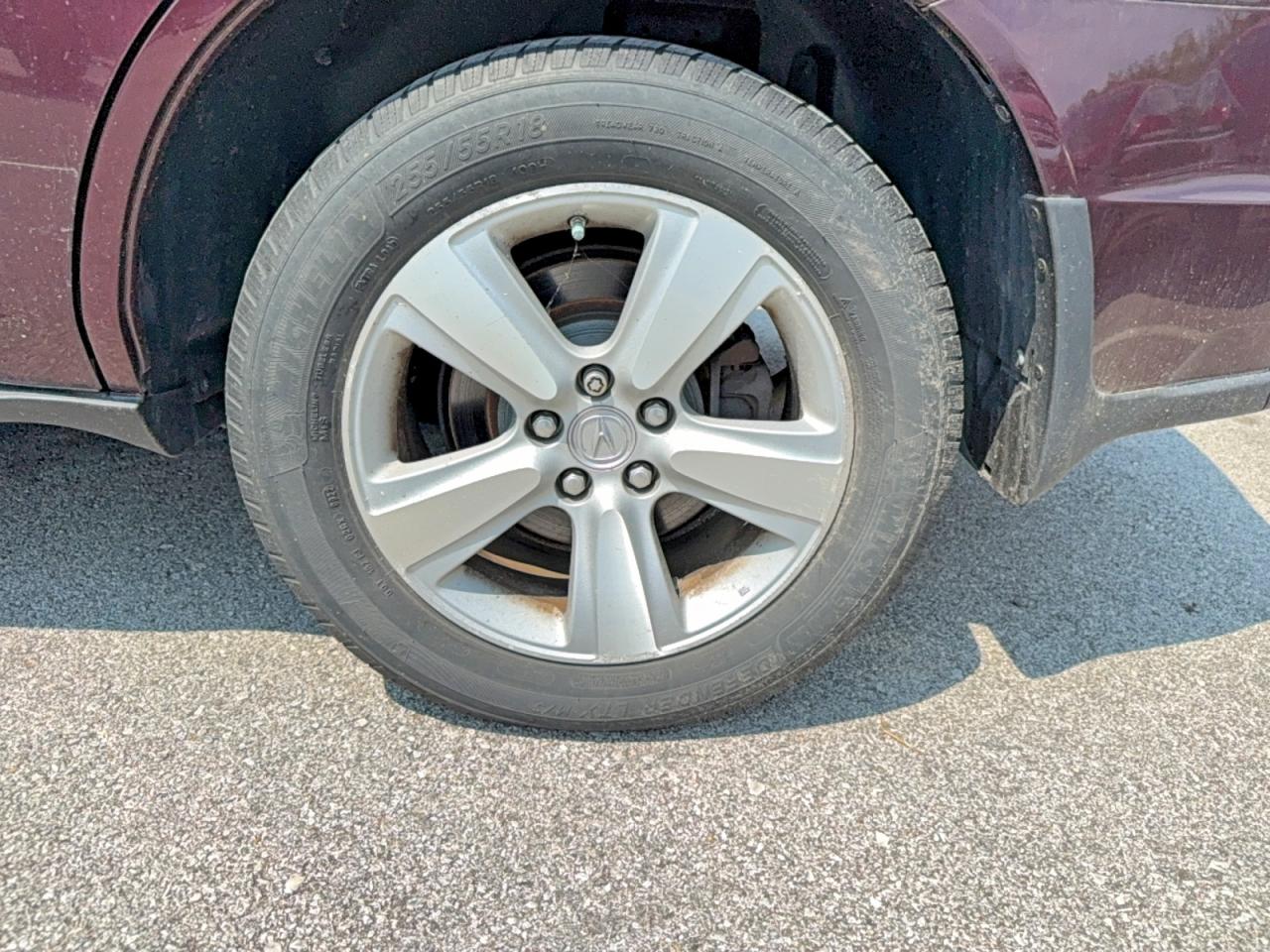 2010 Acura Mdx Technology Burgundy vin: 2HNYD2H64AH532127