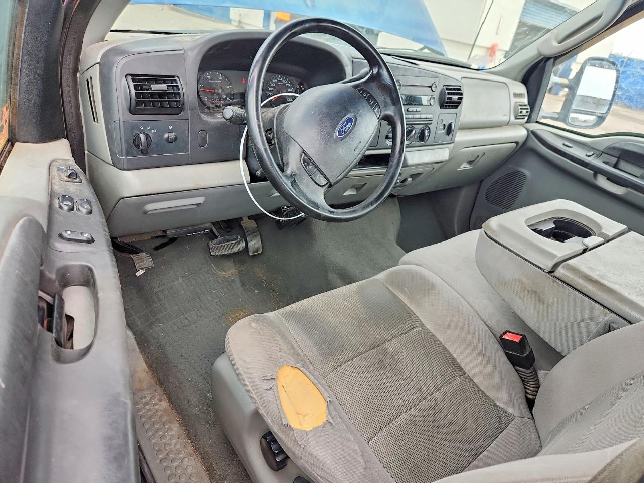 2005 Ford F250 Super Duty Blue vin: 1FTSX21P65ED19960