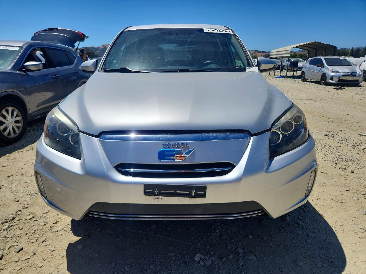 2014 Toyota Rav4 Ev Base Silver vin: 2T3YL4DV7EW002418