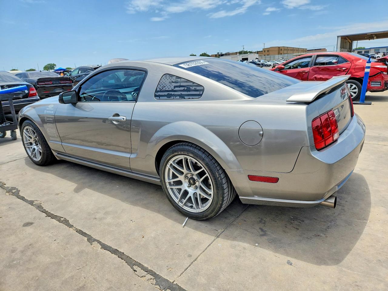 2009 Ford Mustang Gt Gray vin: 1ZVHT82H695106879