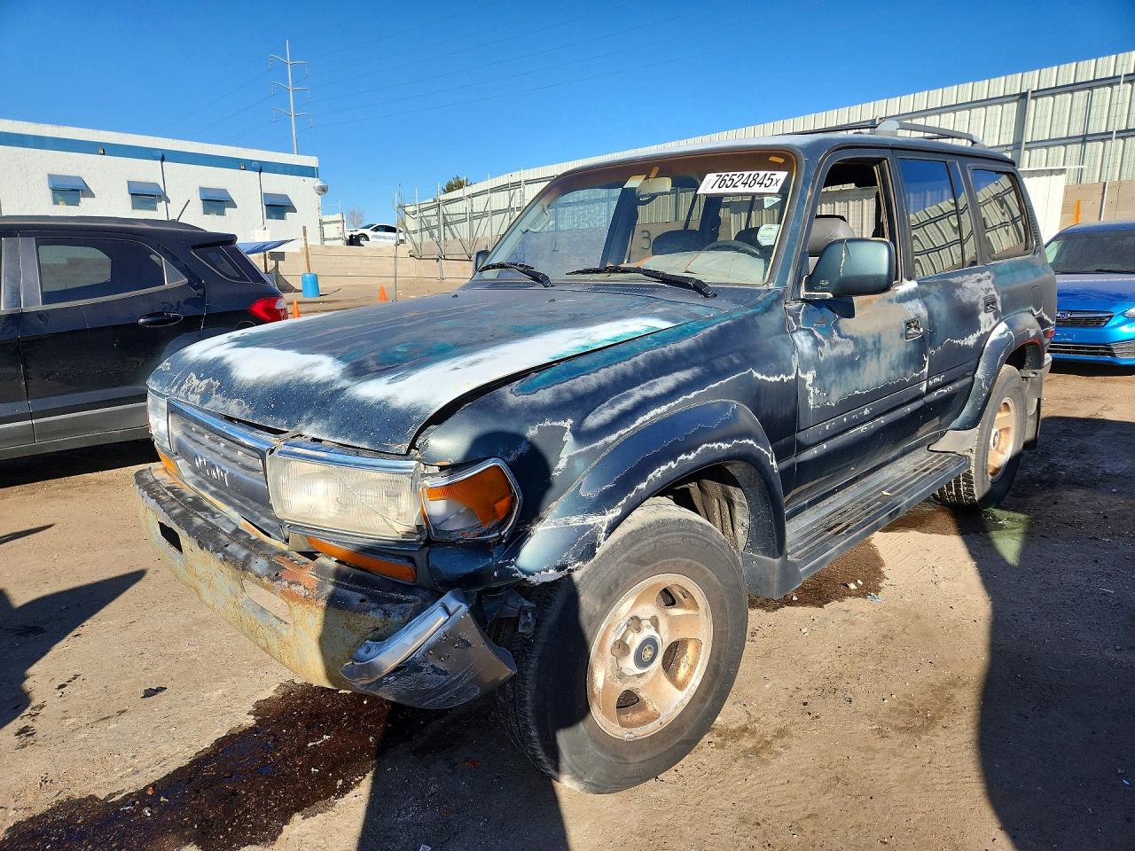 1993 Toyota Land Cruiser Dj81 Teal vin: JT3DJ81W9P0045260