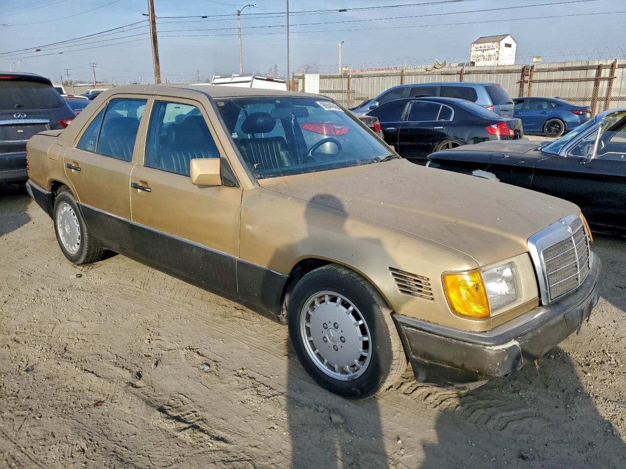 1991 Mercedes-benz 300 D Gold vin: WDBEB28E2MB393830