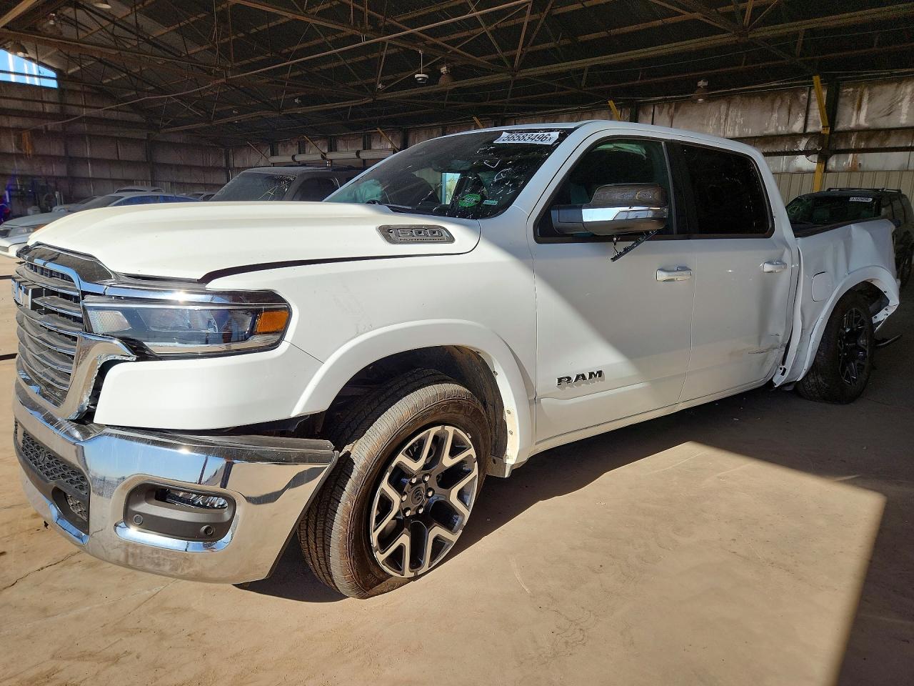 2026 Ram 1500 Laramie White vin: 3C6SRFJP4T4177267