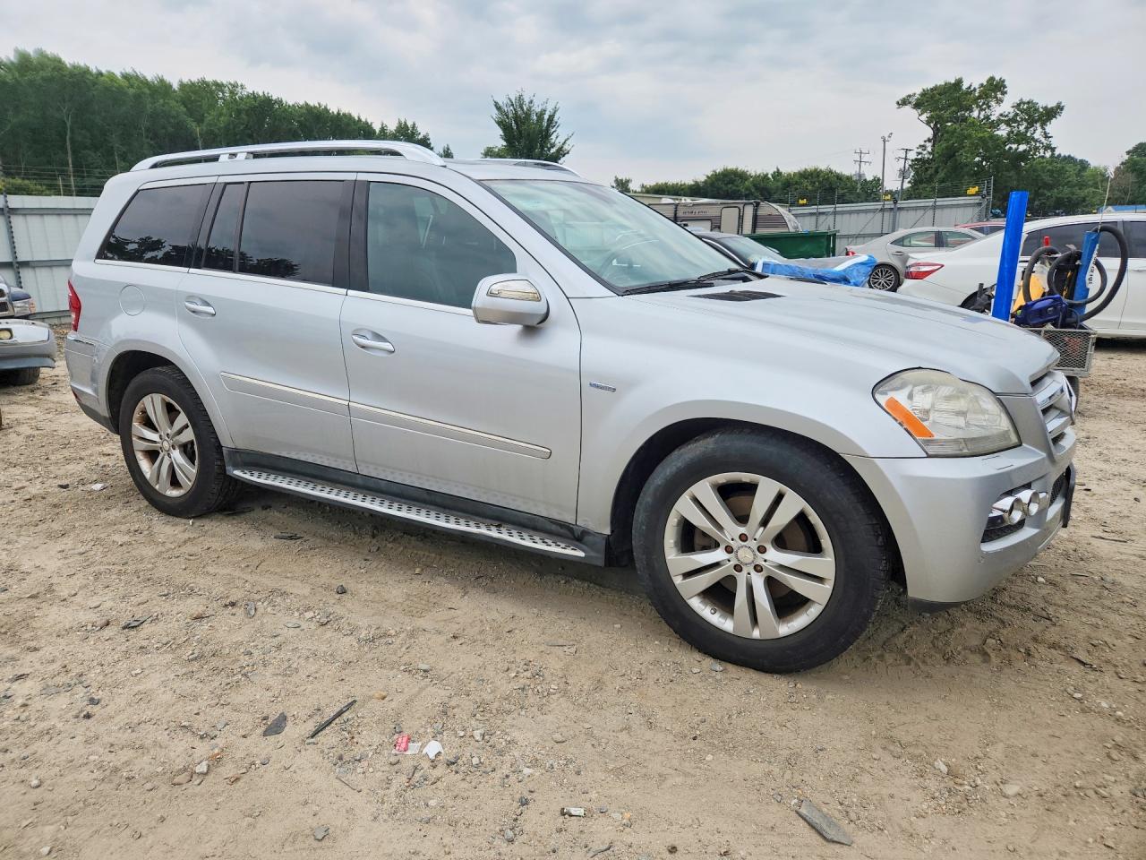 2010 Mercedes-benz Gl 350 Bluetec Silver vin: 4JGBF2FEXAA574523