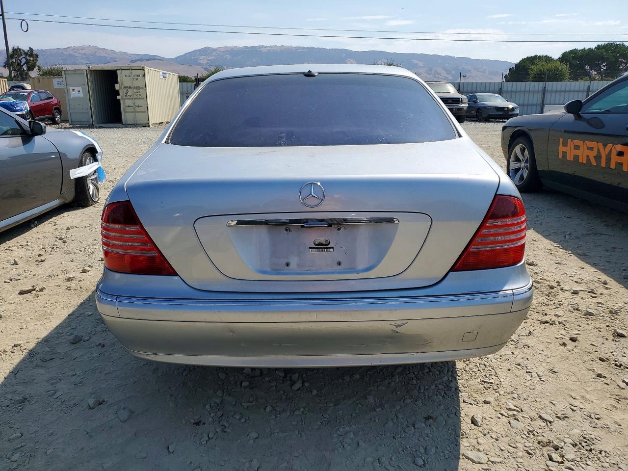 2003 Mercedes-benz S 430 Silver vin: WDBNG70JX3A373255