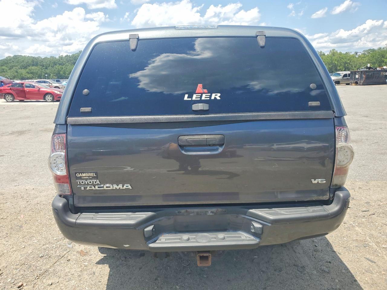 2012 Toyota Tacoma V6 Серый vin: 5TFUU4EN2CX023082