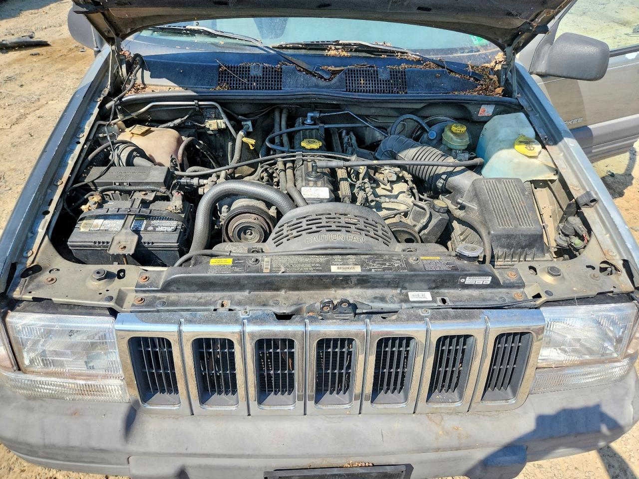 1996 Jeep Grand Cherokee Laredo Gray vin: 1J4GZ58S9TC355169