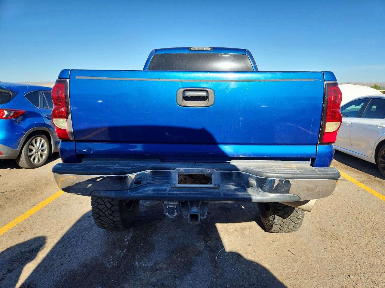 2004 Chevrolet Silverado K2500 Heavy Duty Blue vin: 1GCHK231X4F150004