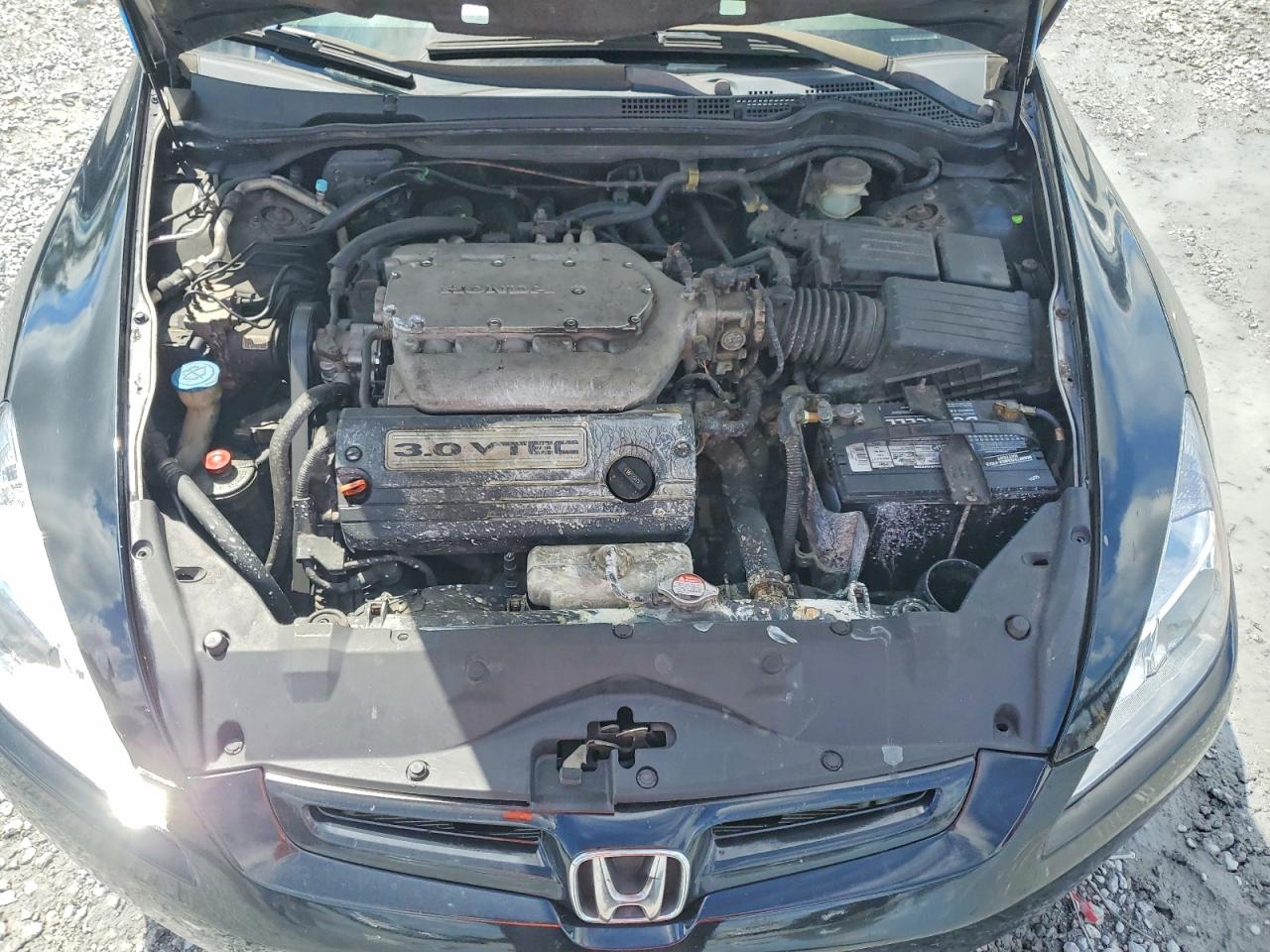 2004 Honda Accord Ex Black vin: 1HGCM66544A023662