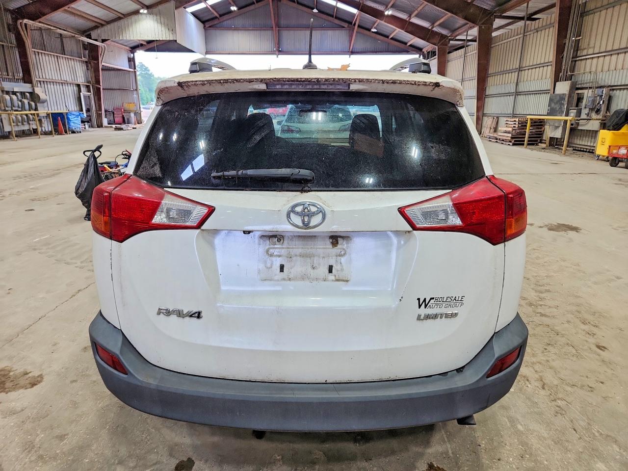 2013 Toyota Rav4 Limited White vin: 2T3YFREV4DW009179