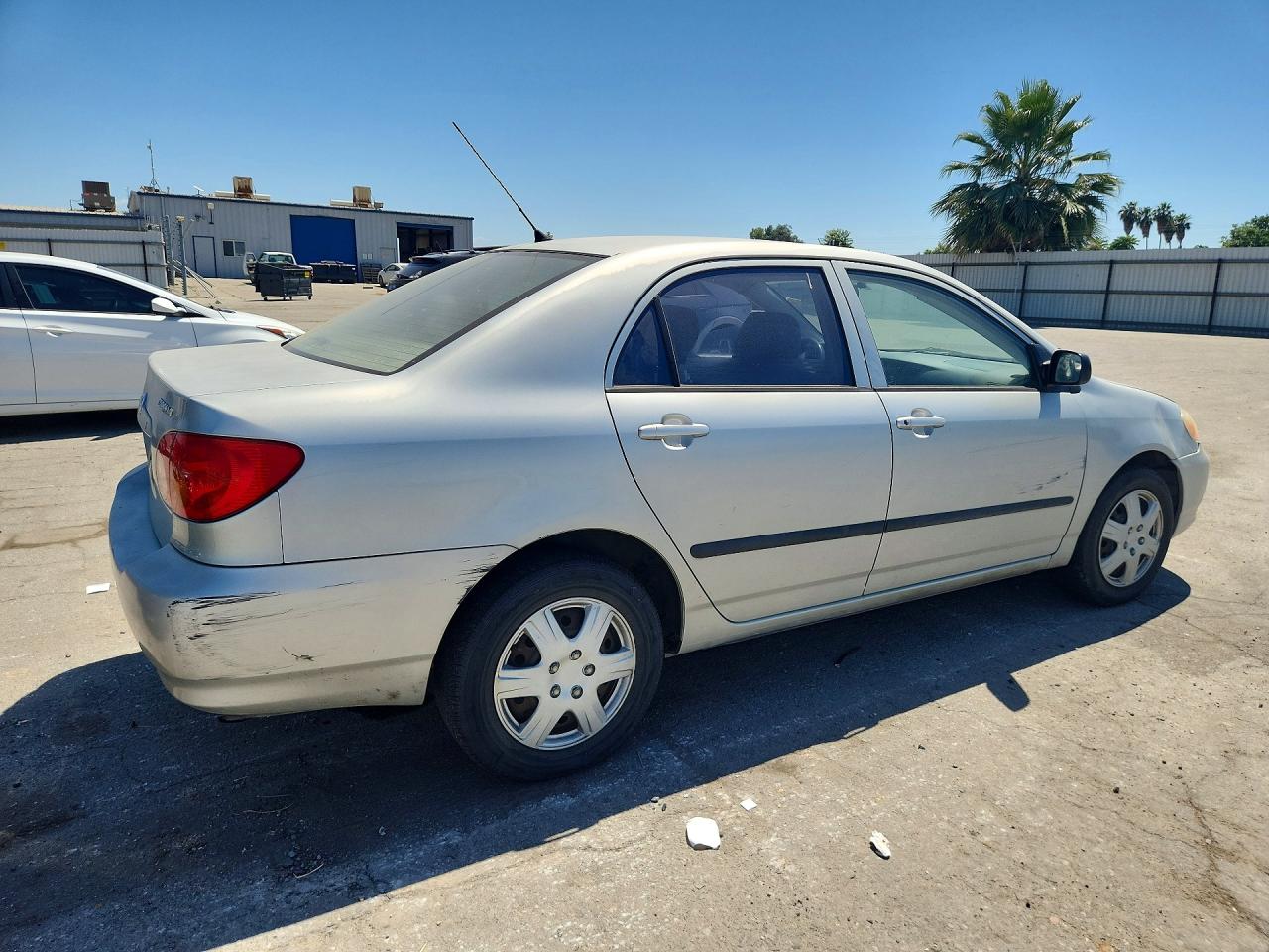 2003 Toyota Corolla Ce Silver vin: 1NXBR32E23Z007159