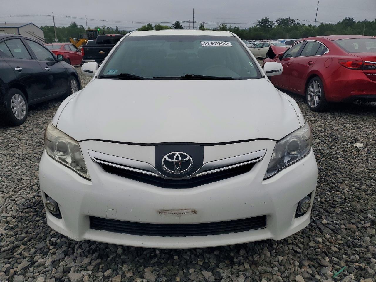 2011 Toyota Camry Hybrid White vin: 4T1BB3EK0BU131340