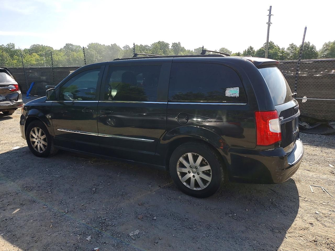 2015 Chrysler Town & Country Touring Черный vin: 2C4RC1BG7FR619790