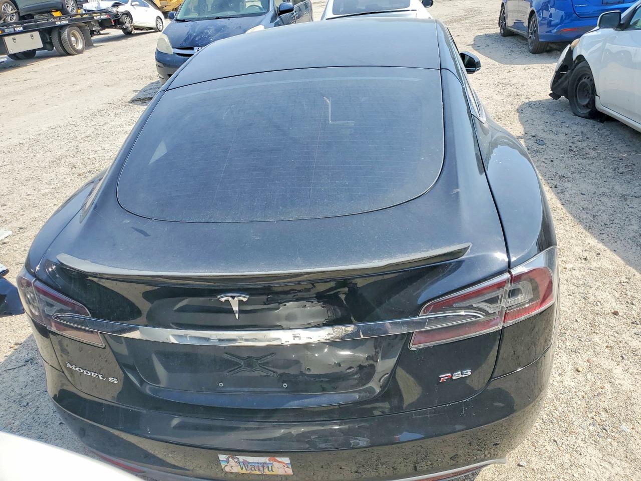 2013 Tesla Model S Black vin: 5YJSA1CP5DFP08823