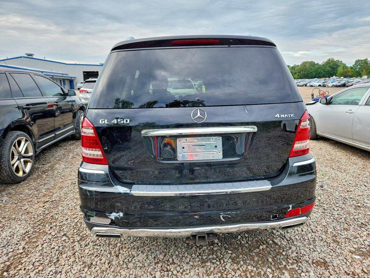 2011 Mercedes-benz Gl 450 4matic Black vin: 4JGBF7BE3BA663922