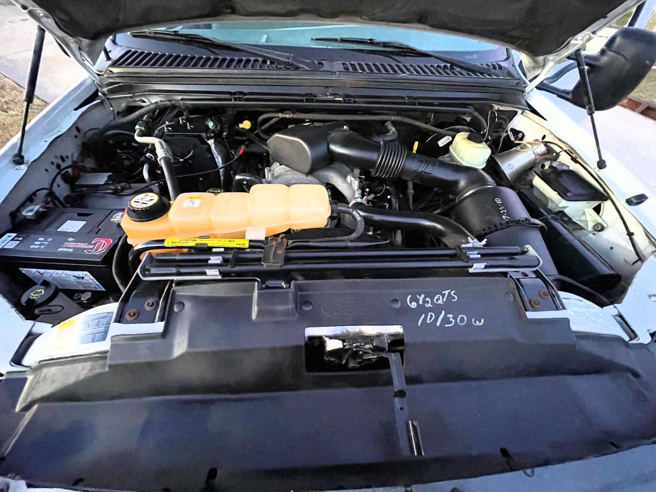 2003 Ford F350 Super Duty Белый vin: 1FDWF36S13EA38634
