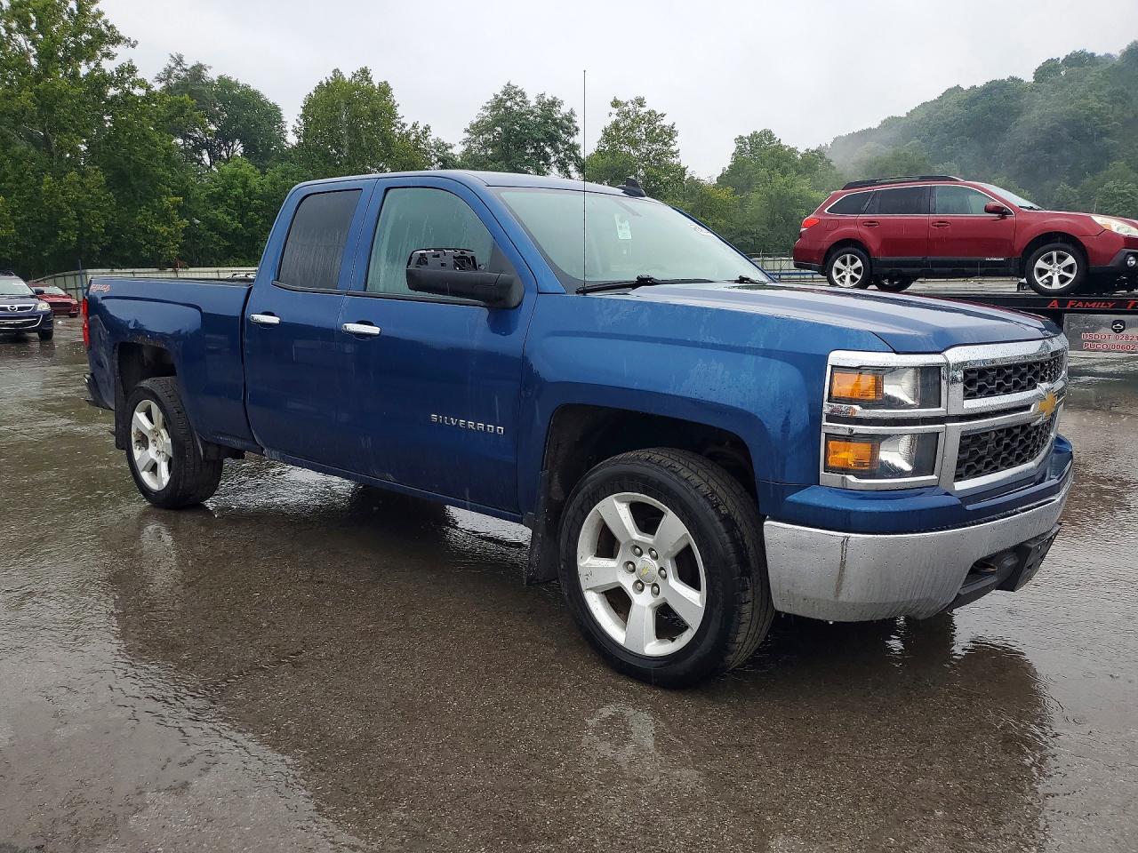 2015 Chevrolet Silverado K1500 Blue vin: 1GCVKPECXFZ273981