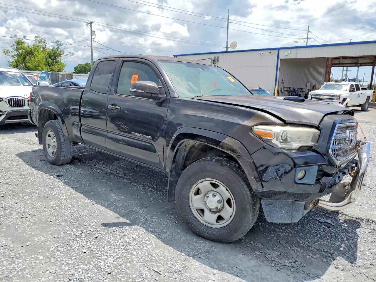 2017 Toyota Tacoma Trd Sport Черный vin: 5TFRZ5CN9HX025483