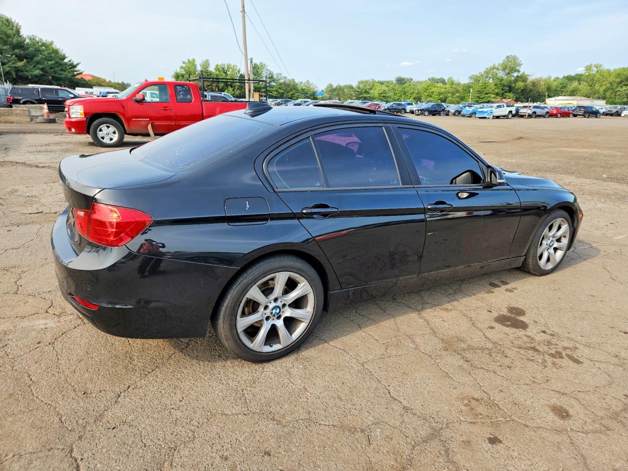 2015 Bmw 328 Xi Sulev Черный vin: WBA3B5C55FF961627