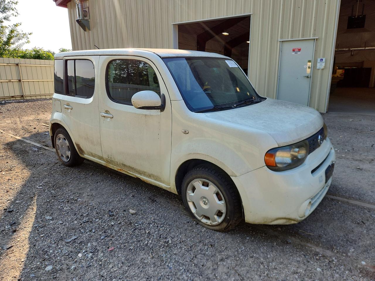 2009 Nissan Cube 1.8 White vin: JN8AZ28R89T127989