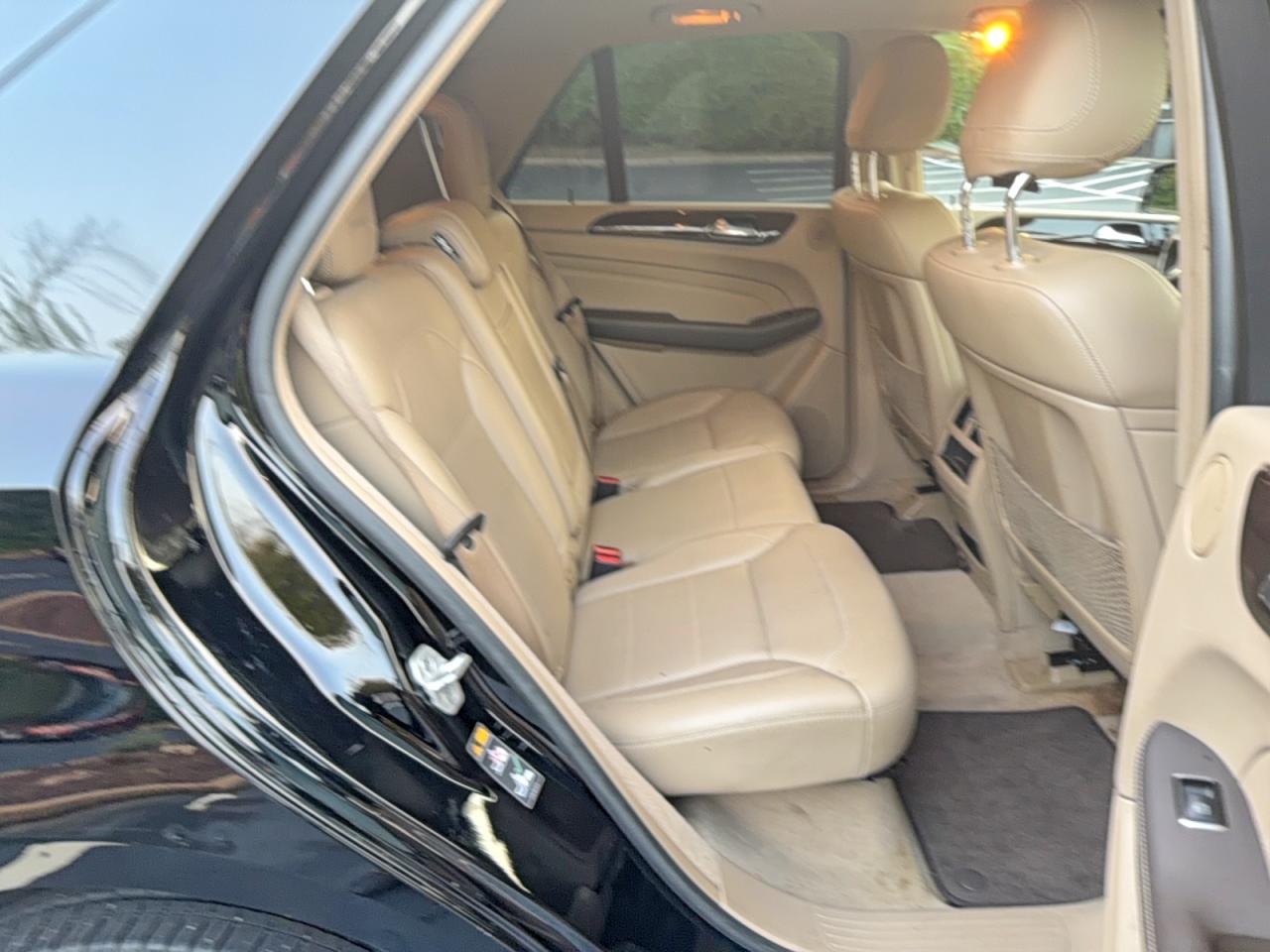 2014 Mercedes-benz Ml 350 4matic Black vin: 4JGDA5HB5EA355566
