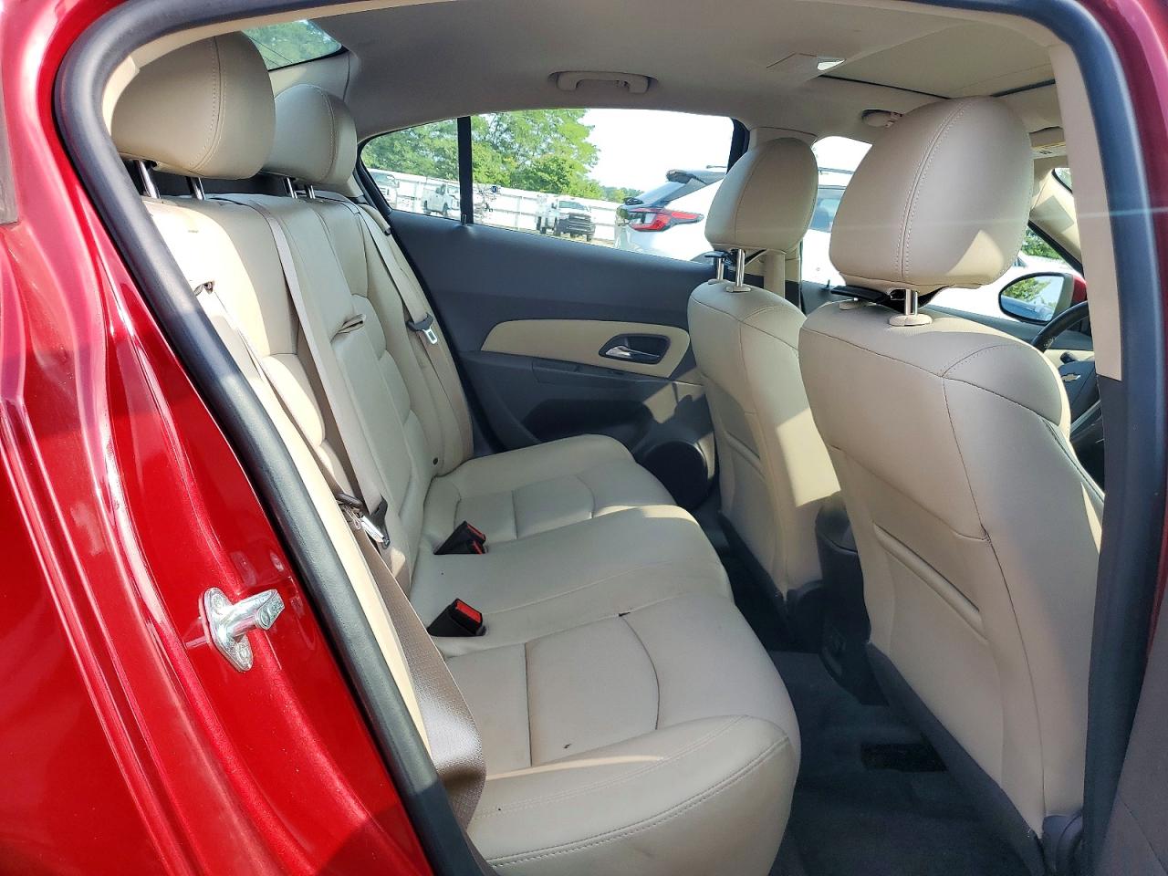 2013 Chevrolet Cruze Ltz Red vin: 1G1PG5SB0D7265836