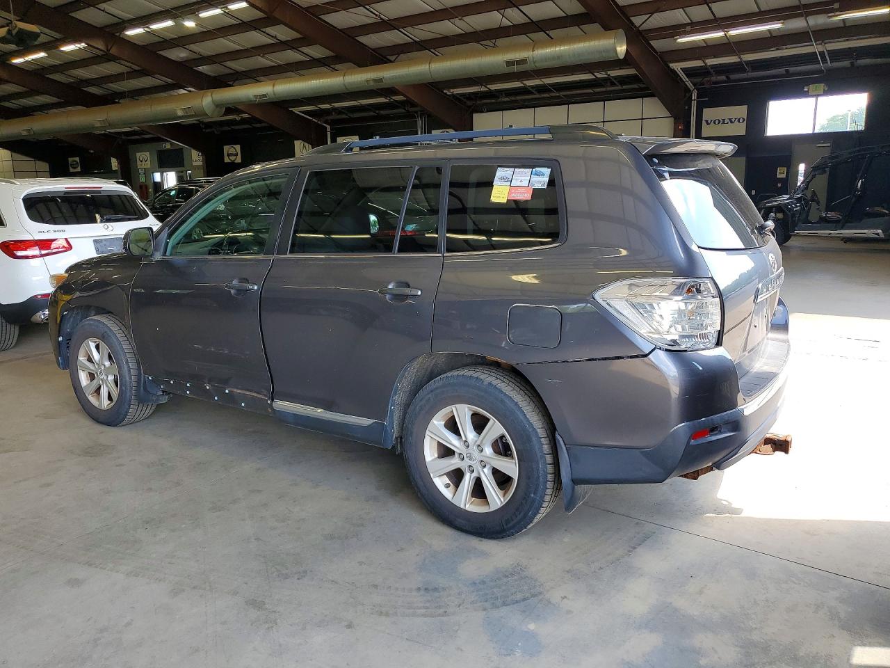 2011 Toyota Highlander Se Gray vin: 5TDBK3EH0BS090382