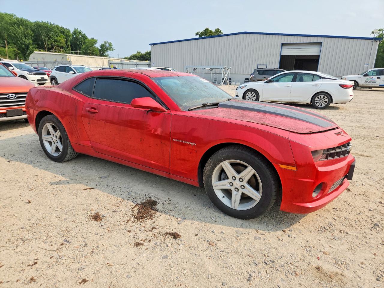 2011 Chevrolet Camaro Lt Red vin: 2G1FF1EDXB9100750