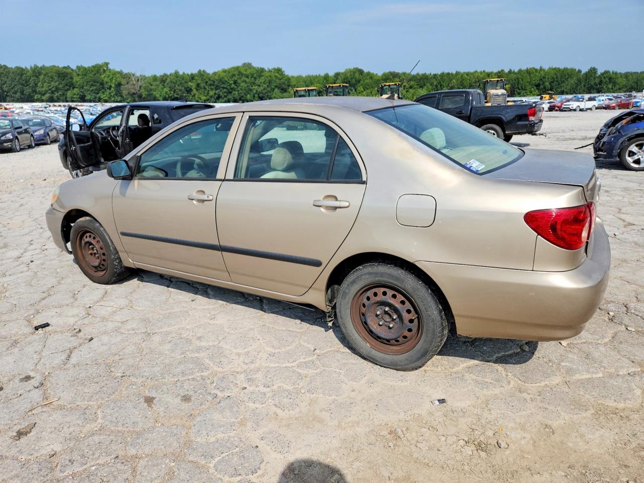 2006 Toyota Corolla Ce Tan vin: 1NXBR32EX6Z607108