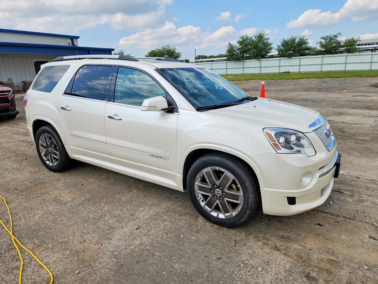 2012 Gmc Acadia Denali Белый vin: 1GKKVTED3CJ200655