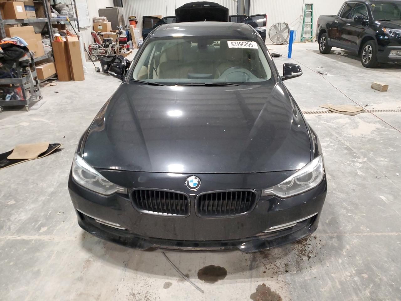 2013 Bmw Activehybrid 3 Черный vin: WBA3F9C57DF483803